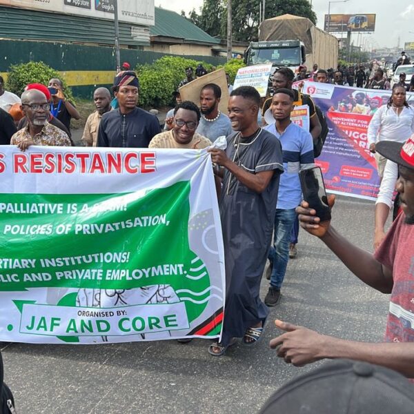 Lagosians Breakout In Protest