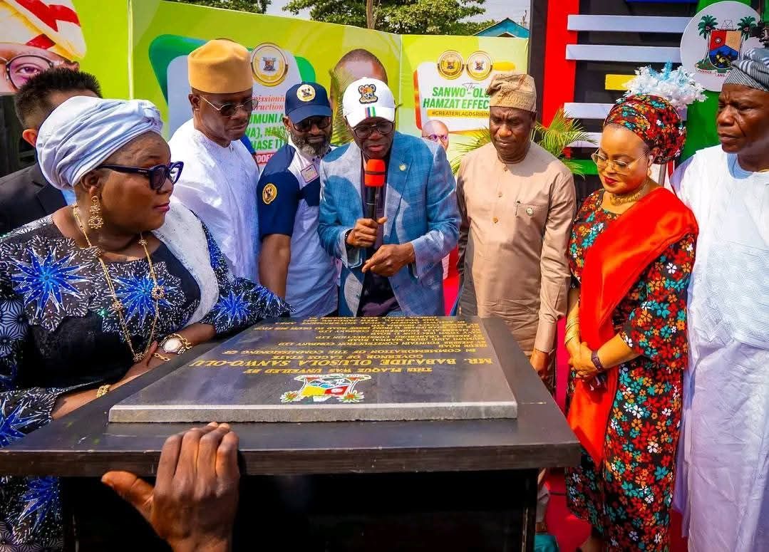 Photos: Sanwo Olu Launches New Roads in Amuwo Odofin