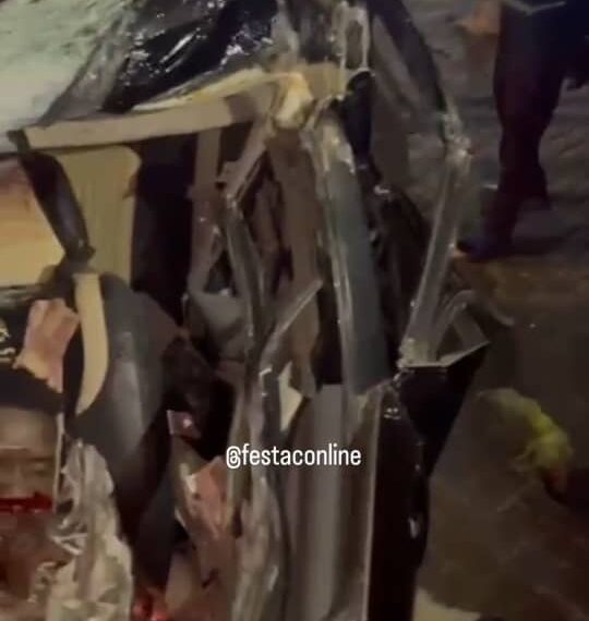 Video: Ghastly Accident on Amuwo-Okota Road Claims Two Lives