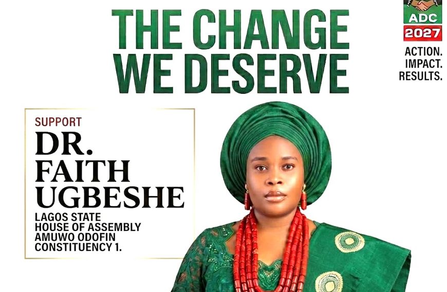 Faith Ugbeshe Declares for Amuwo Constituency 1 Seat Ahead of 2027