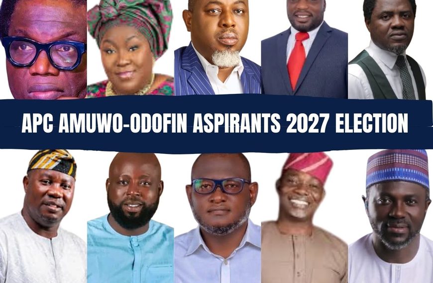 See Full List of APC Amuwo Aspirants Ahead of 2027 Primaries